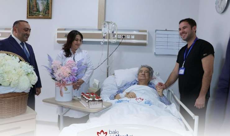 Xalq artisti 88 yaşını xəstəxanada   belə qeyd etdi