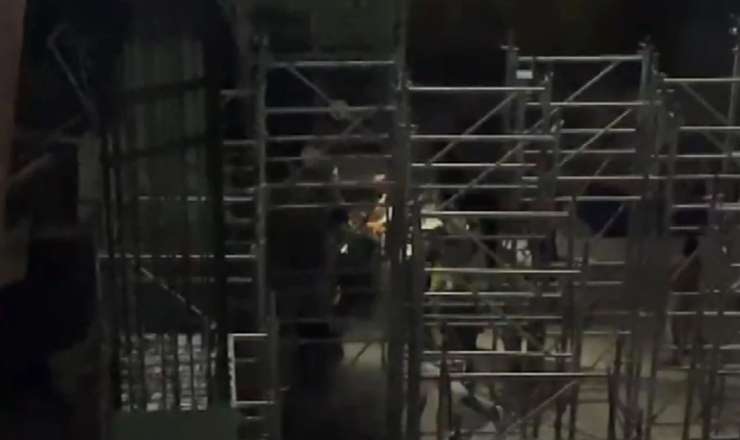 İstanbulda metro tikintisi zamanı çökmə oldu 