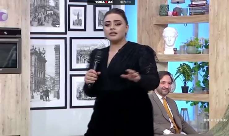 Almaxanımın qatıldığı veriliş yarımçıq dayandırıldı – Xəzər TV-dən AÇIQLAMA+VİDEO 