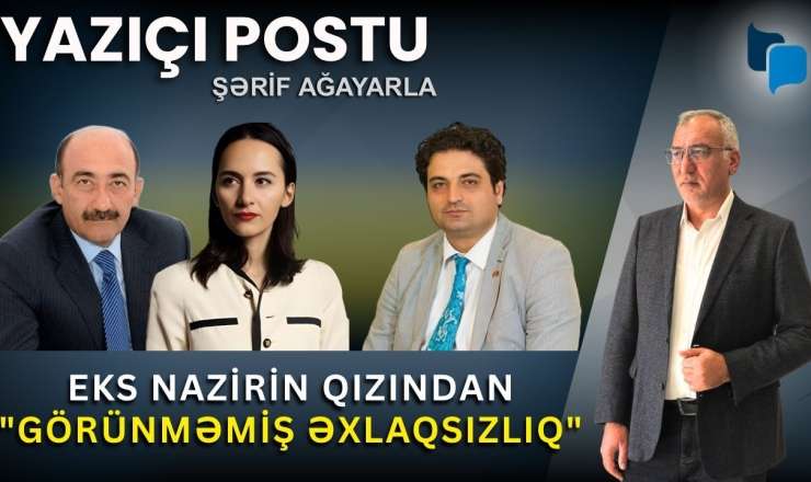 "Namus-qeyrət keşikçilərinə ciddi təklifim var" - VİDEO 