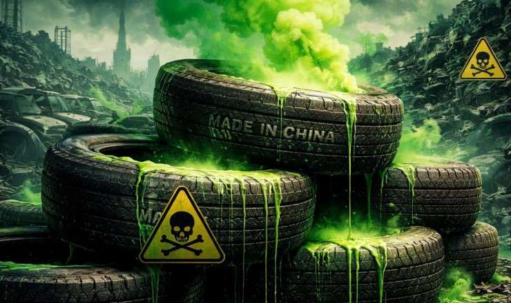 Çin təkərləri təhlükəlidir – Qəza və xərçəng riski 