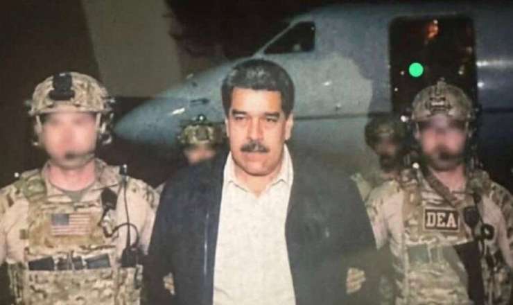 ABŞ tərəfindən saxlanılan Maduronun FOTOsu 