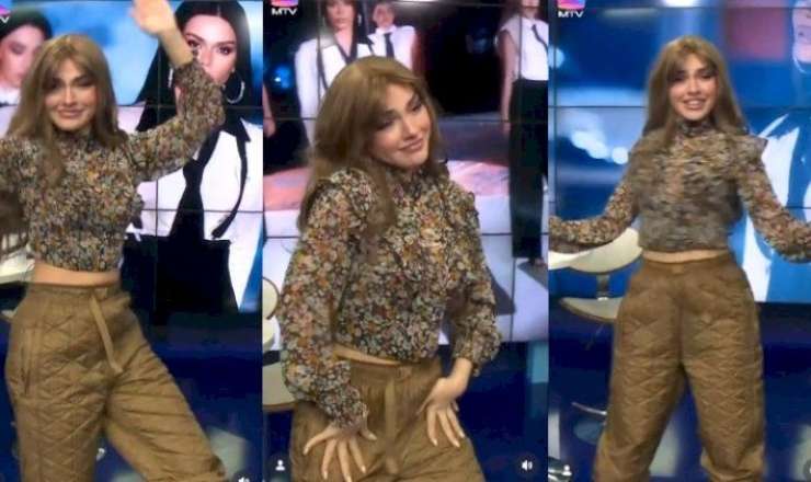 Aparıcının rəqsi tənqid olundu - VİDEO 