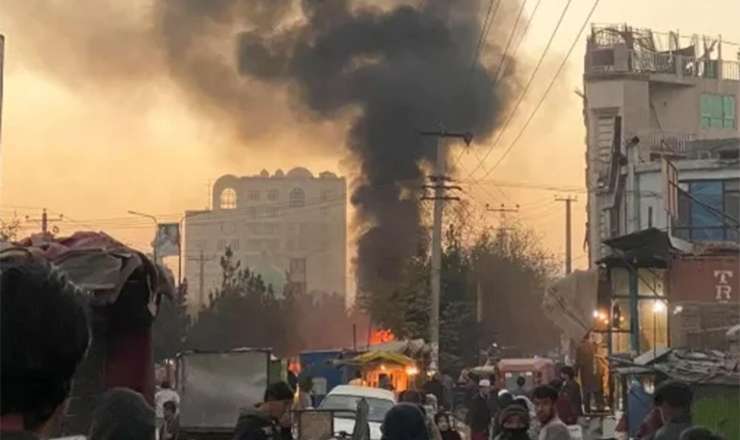 Kabilin mərkəzində güclü partlayış: Ölən və yaralananlar var - VİDEO