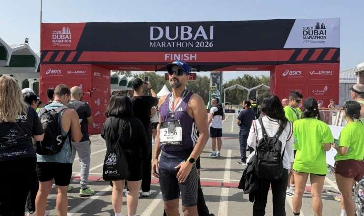 Dubayda marafon keçirildi -  Azərbaycanlı idmançı yüksək nəticə göstərdi - FOTOLAR 