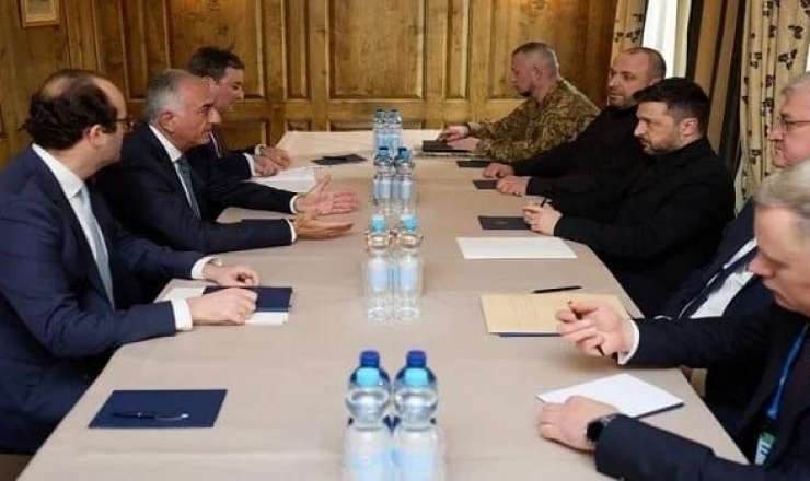 Zelenski Rza Pəhləvi ilə görüşdü 