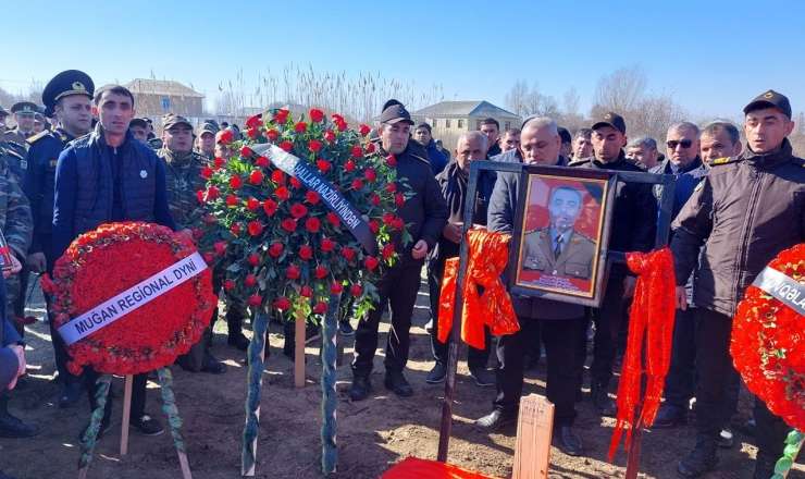 FHN-in faciəvi şəkildə həlak olan əməkdaşı dəfn edildi - Foto 