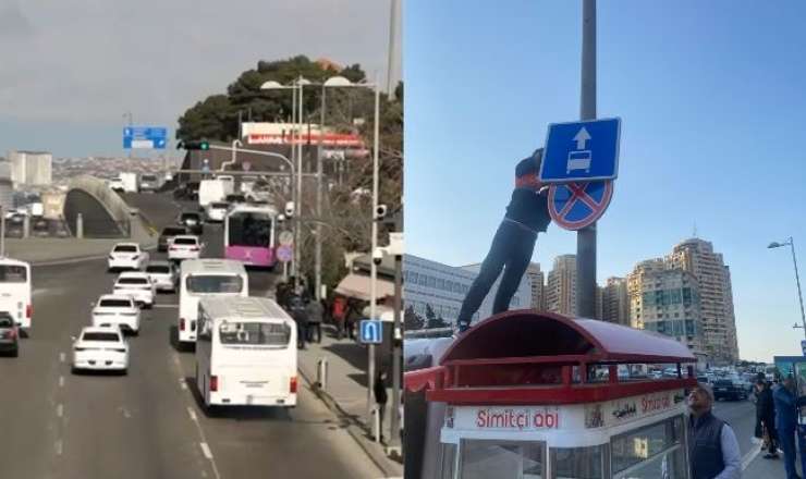 Avtobus zolağı ləğv olundu, cərimə yazılmayacaq: Sürücülərin diqqətinə! - VİDEO 