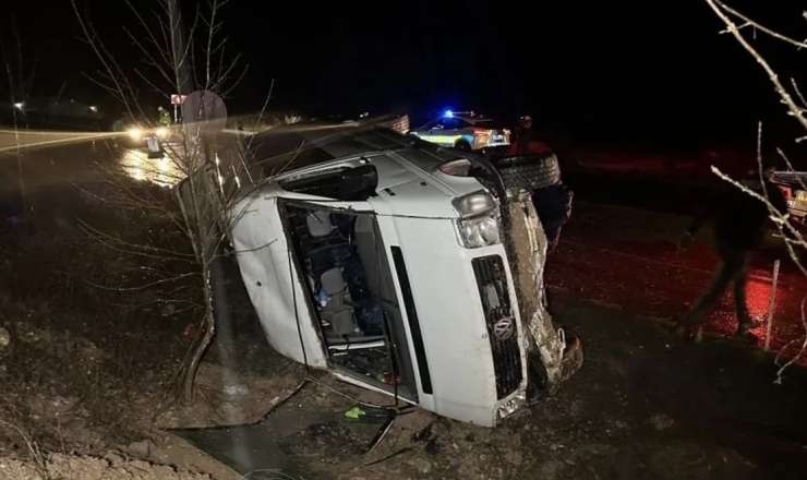 Türkiyədə sərnişin avtobusu aşdı -  17 yaralı