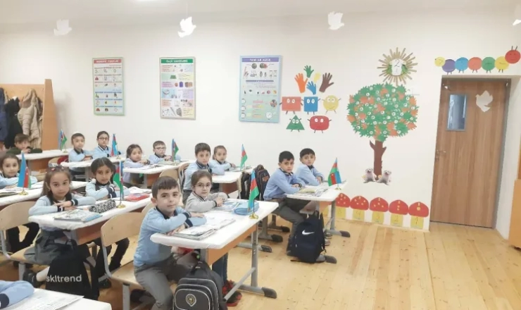 Təhsil infrastrukturu yenilənir: Saatlıda müasir məktəb mühiti - FOTO 