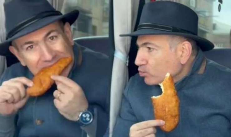 ​Peraşki, qarğıdalı, baraban... - Paşinyandan yeni paylaşım 