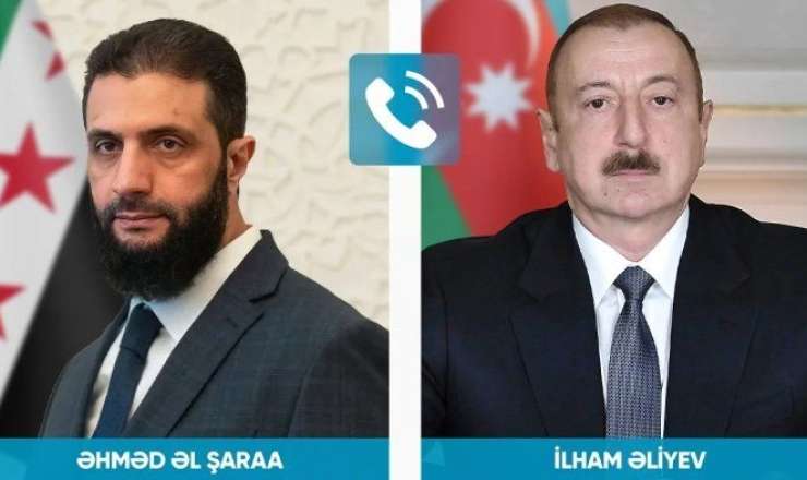 Şara və Əliyev Yaxın Şərqi müzakirə etdi 