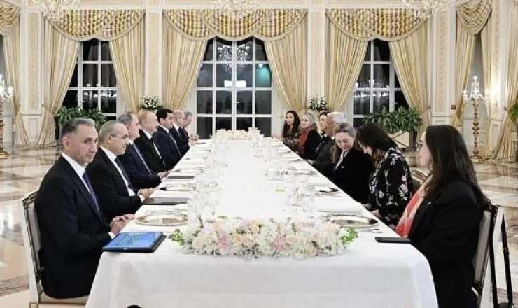 İlham Əliyev Koşta ilə birgə nahar etdi 