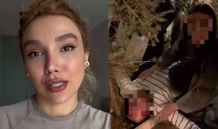 Bakıda restoranda aktrisa ilə dostlarının başına iş gəldi  - VİDEO