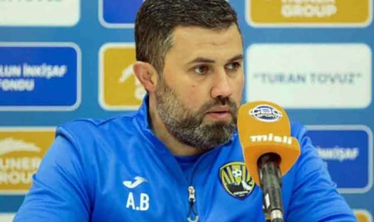 “Bəxtimiz gətirdi” – “Kəpəz”in baş məşqçisi “Qarabağ” üzərindəki qələbədən danışdı 