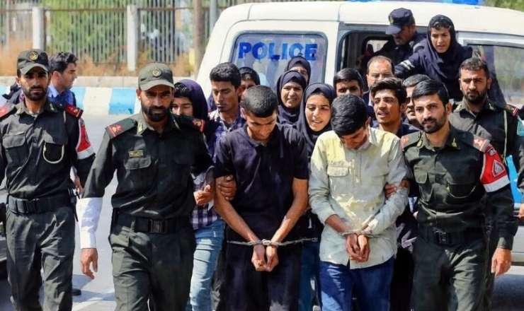 İran polisi 466 nəfəri həbs etdi 