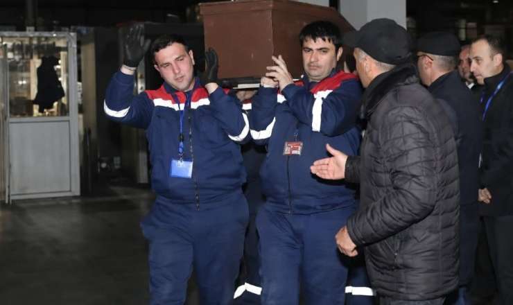 Rasim Balayevin cənazəsi ölkəyə gətirildi -  VİDEO