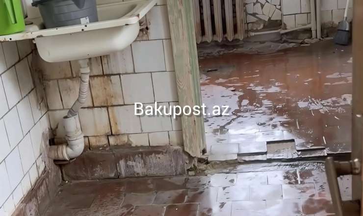 Bakıda dispanserin iyrənc vəziyyəti hamını şoka saldı - GÖRÜNTÜLƏR - YENİLƏNİB