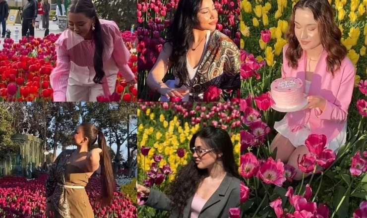 Bulvarda gülləri əzənlər məşhur bloqerlər imiş - ADLAR 