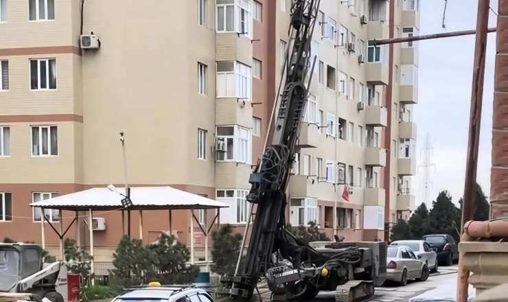 “Qobu Park-1”dəki binalar uçmaq üzrədir? –  Görüntülər