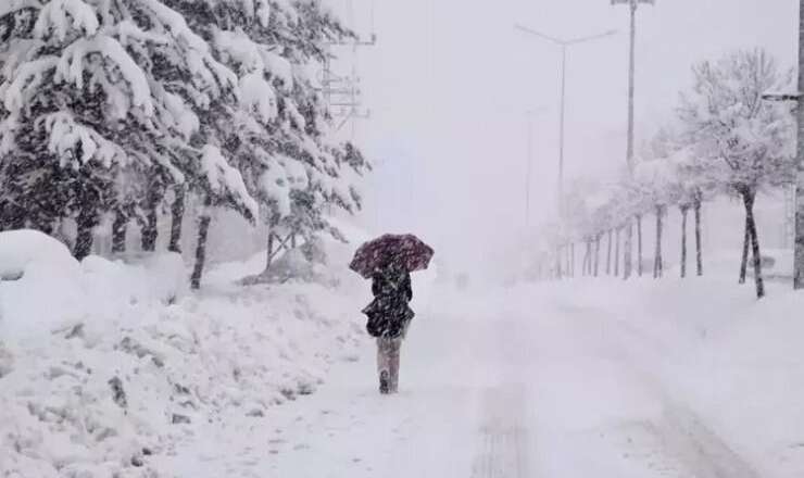 Bu ərazilərə qar yağıb -  Faktiki hava