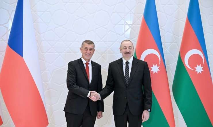 Qəbələdə Andrey Babişin rəsmi qarşılanma mərasimi oldu - FOTO