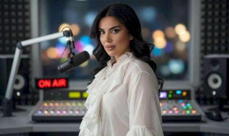 Canlı yayımda biabırçı anlar: Aparıcı Çiçək hədəfdə  - VİDEO