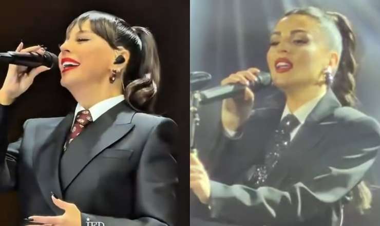 Gülay son konsertində Ebru Gündeşi kopyaladı -  VİDEO