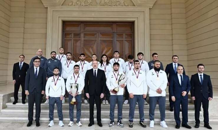 Azərbaycan güləşçiləri bir daha sübut etdilər ki... - Prezident 