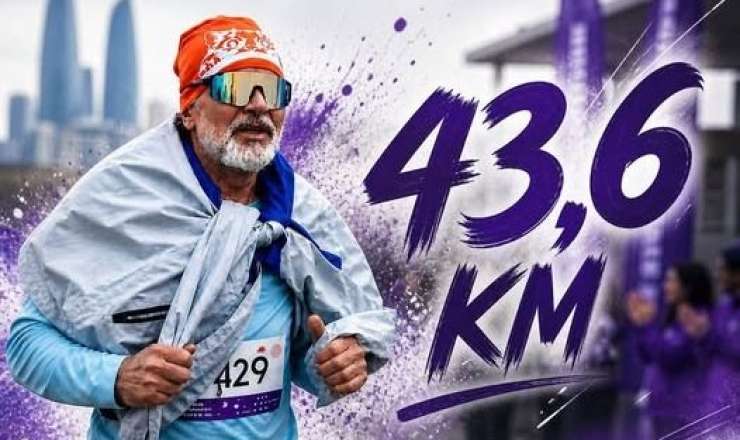 Marafonda 42 km qaçan naşir: “Utanmır, hələ qaçır da…” 