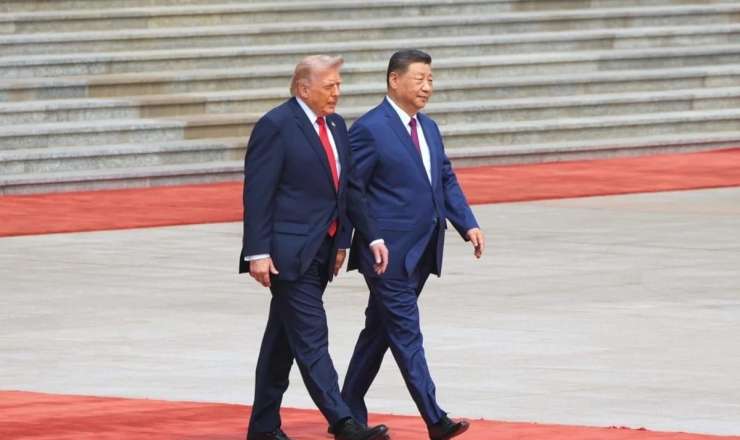 Pekində Si Szinpinlə Donald Trampın görüşü baş tutdu - VİDEO 