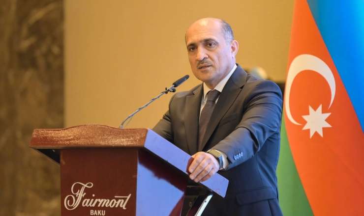 Nazir müavini İdris İsayev beynəlxalq konfransın açılışında çıxış etdi - FOTO