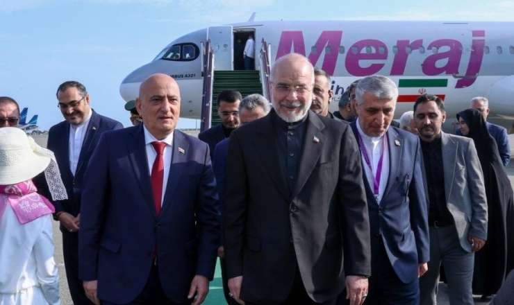Qalibaf Azərbaycanda səfərdədir 