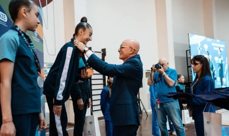 Məktəblilərin Respublika İdman Olimpiadasında yarışların üçüncü günü başa çatdı - FOTOLAR