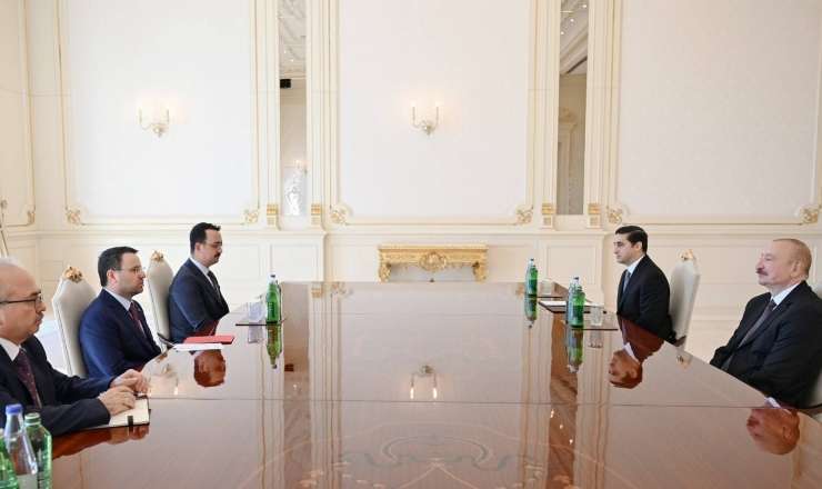 İlham Əliyev Türkiyənin ədliyyə nazirini qəbul etdi 