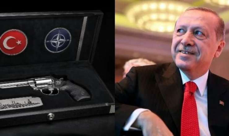 Ərdoğan NATO liderlərinə niyə tapança hədiyyə etdi?  – Diplomatik mesaj