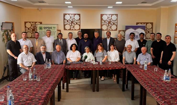 Azərbaycan Jurnalistlər Birliyi Qubada media nümayəndələri ilə görüş keçirdi  - FOTO