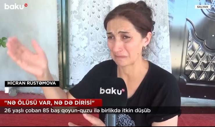 Salyanda itkin düşən çobanın anası dəhşətli təfərrüatı AÇIQLADI: Heyvanlar Bakıda satışa çıxarılıb? -  VİDEO