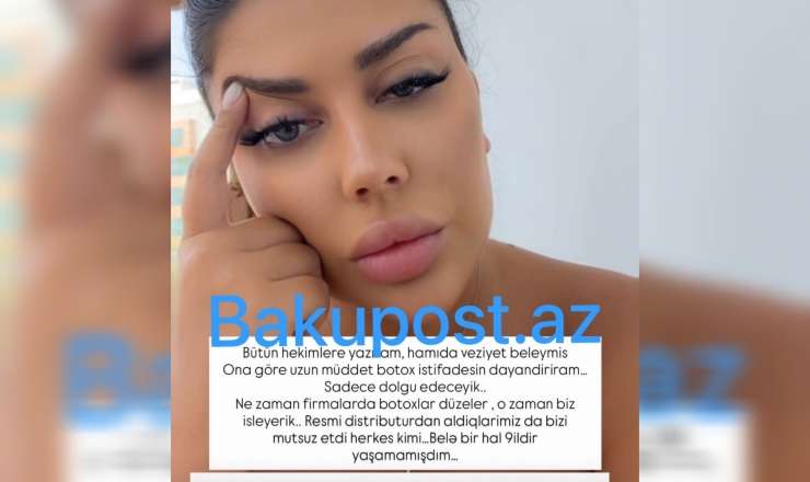 Azərbaycanda botoks vurduranlar iflic olur?  – Həkim prosedurları dayandırdığını deyir