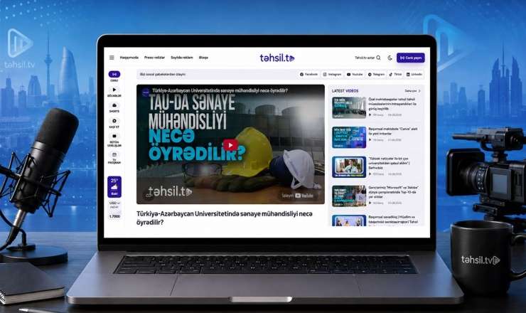 “Təhsil TV” yeni saytı ilə fəaliyyətini genişləndirir 