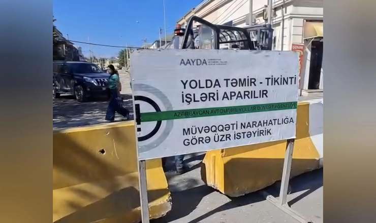 Binəqədi yolu da “bloklandı”: Dərslərə 3 gün qalmış... - VİDEO