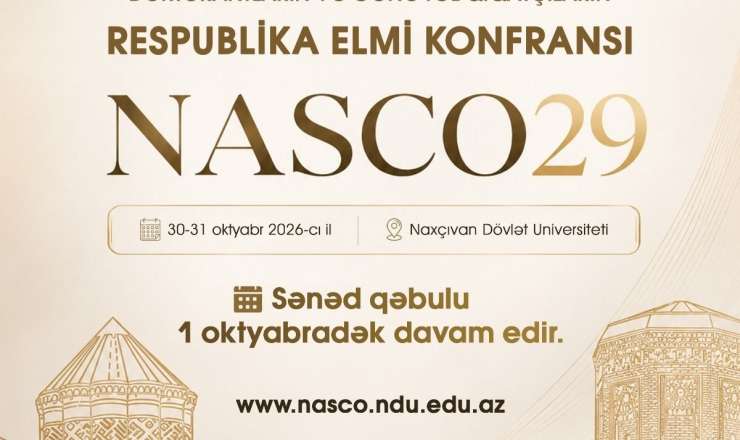 Doktorantların və gənc tədqiqatçıların 29-cu Respublika elmi konfransı keçiriləcək 