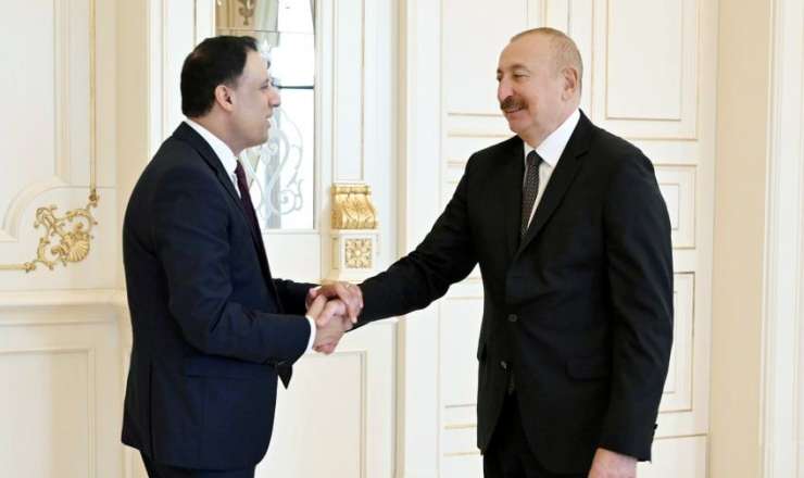 Prezident Lord Anas Sarvarı qəbul etdi - FOTO