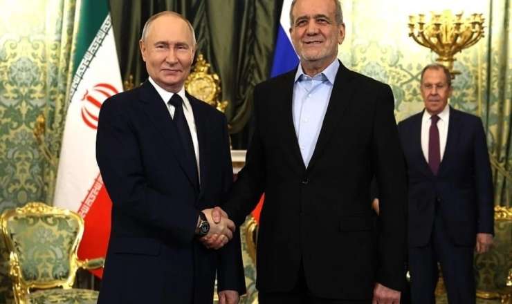 Putin və Pezeşkian Yaxın Şərqdən danışdı 