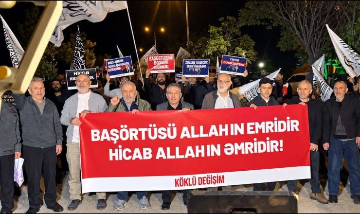 Ankarada Azərbaycana qarşı etiraz aksiyası -  VİDEO