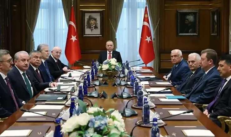 Ərdoğanın sədrliyi ilə Ali Məşvərət Şurasının iclası keçirildi 