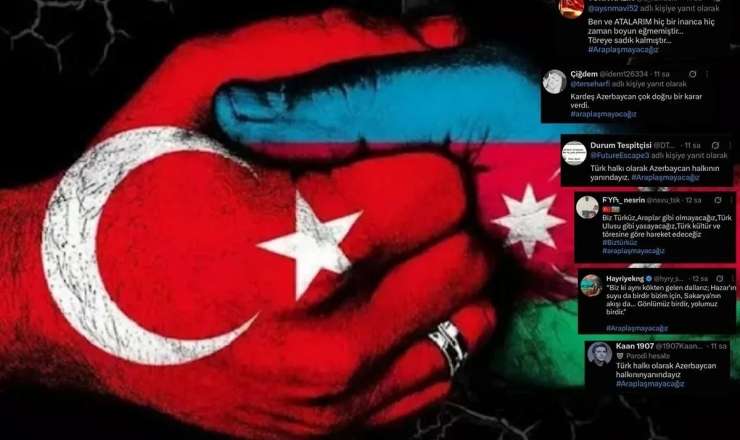 Türkiyədən Azərbaycana dəstək aksiyası - FOTO