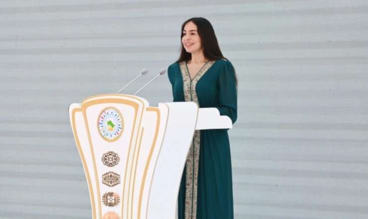 Leyla Əliyeva Türkmənistan səfərindən paylaşım edib -  FOTO