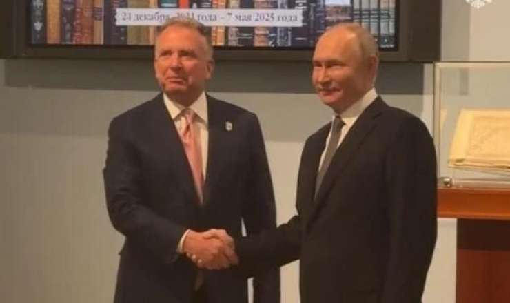 Uitkoff Putinlə görüşdən yazdı 