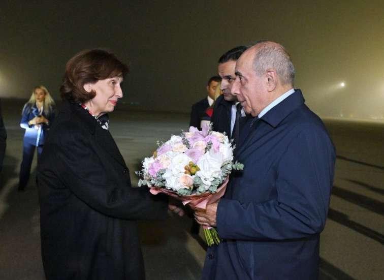 Şimali Makedoniya prezidenti Bakıda - FOTO